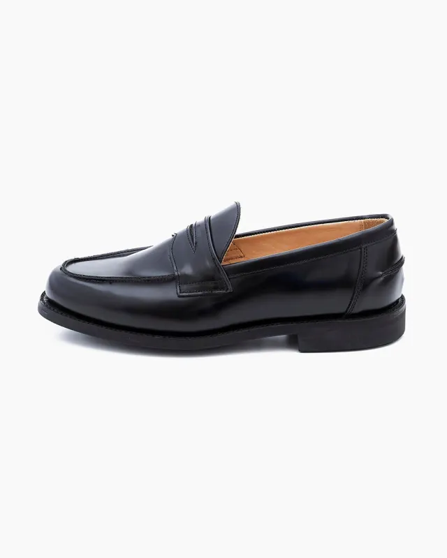 【Sanders】Butt Seam Loafer Black 黑色樂福鞋 sold by Blue Beach Denim