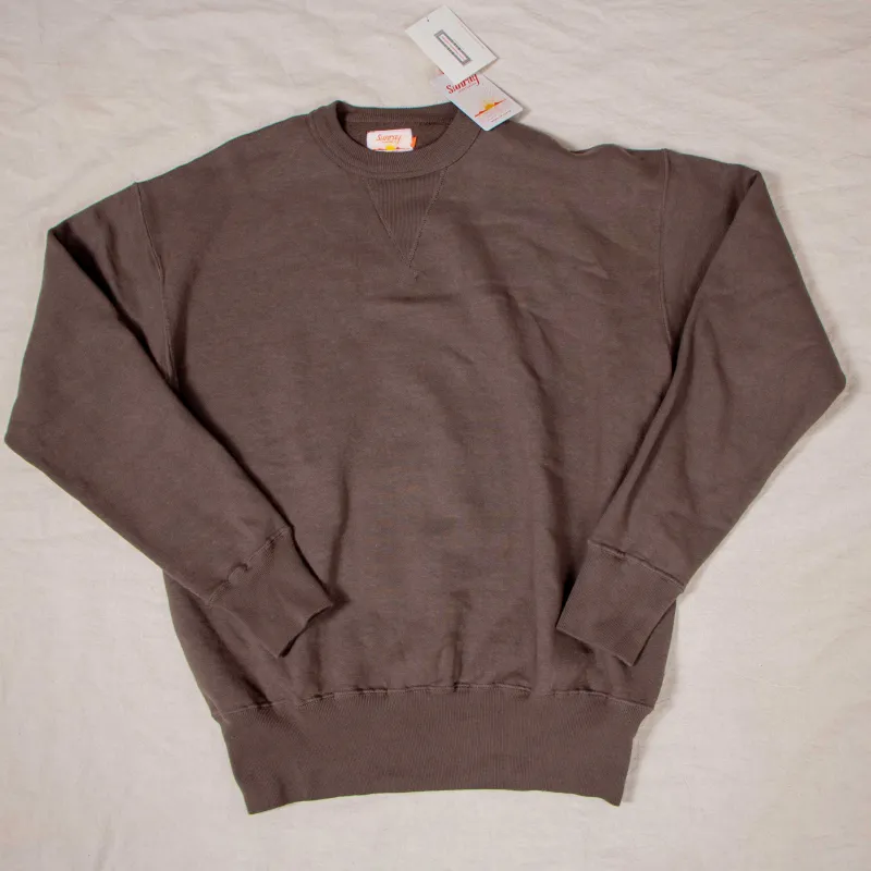 【Sunray】Laniakea Crewneck Sweatshirt - Turkish Coffee 土耳其咖啡復古長袖衛衣 sold by Blue Beach Denim