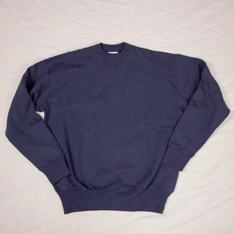【Sunray】Laniakea Crewneck Sweatshirt - Dark Navy 深海藍復古長袖衛衣 sold by Blue Beach Denim