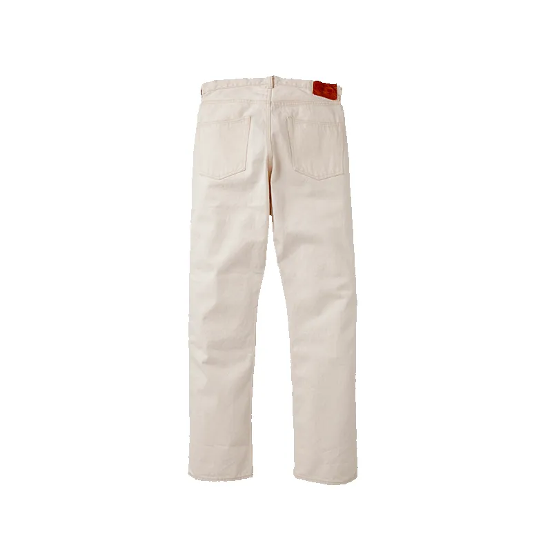 【Fullcount】1101EC Straight Ecru Selvedge Denim 原棉色辛巴威棉經典直筒牛仔褲 sold by Blue Beach Denim product image thumbnail 2