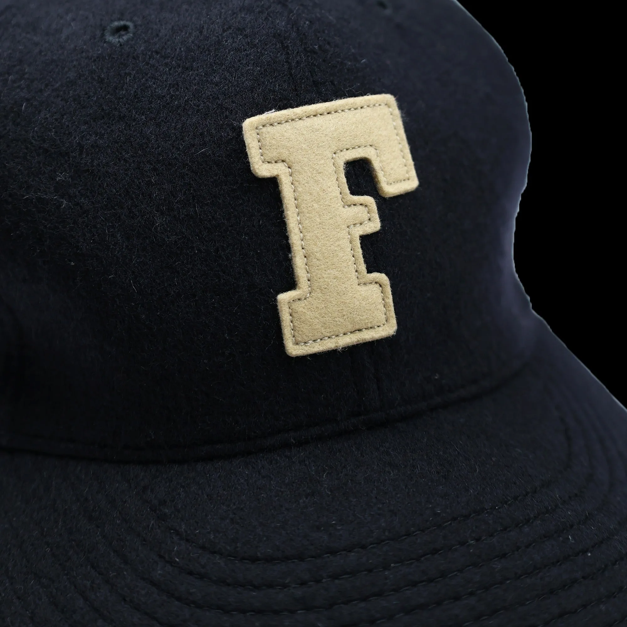 【Fullcount】6 Panel Wool Melton Baseball Cap F Patch 六片式純羊毛棒球帽 sold by Blue Beach Denim product image thumbnail 3