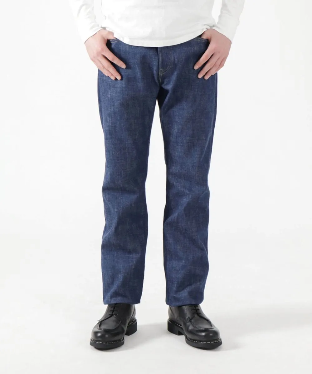 【MOMOTARO】0605-AI “Natural Indigo Aizome” Gold Label 桃太郎金丹純天然靛藍手染直筒微錐形牛仔褲 sold by Blue Beach Denim product image thumbnail 2