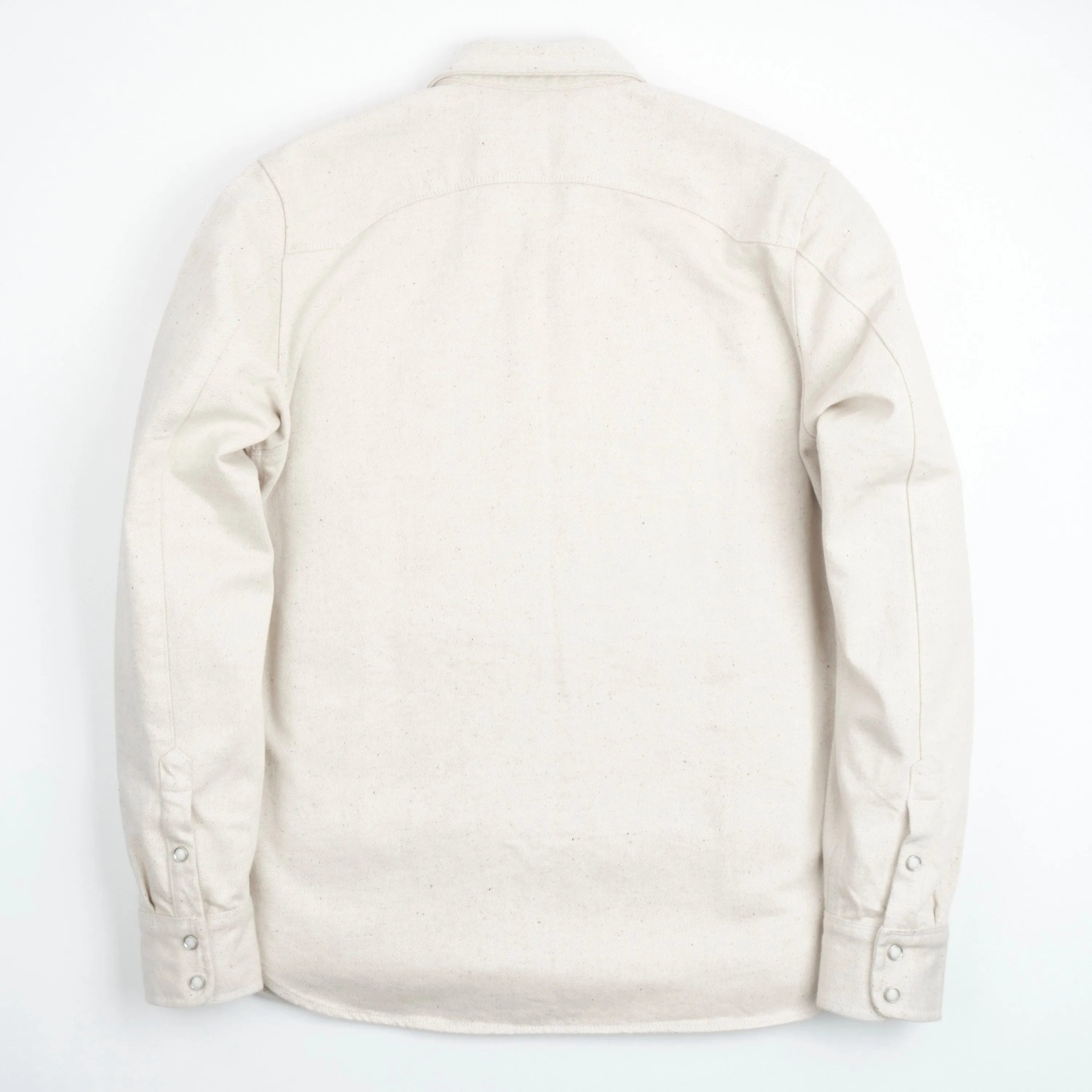 【Freenote】Modern Western Natural Denim Shirt 珍珠扣原棉色布邊丹寧襯衫 sold by Blue Beach Denim product image thumbnail 3