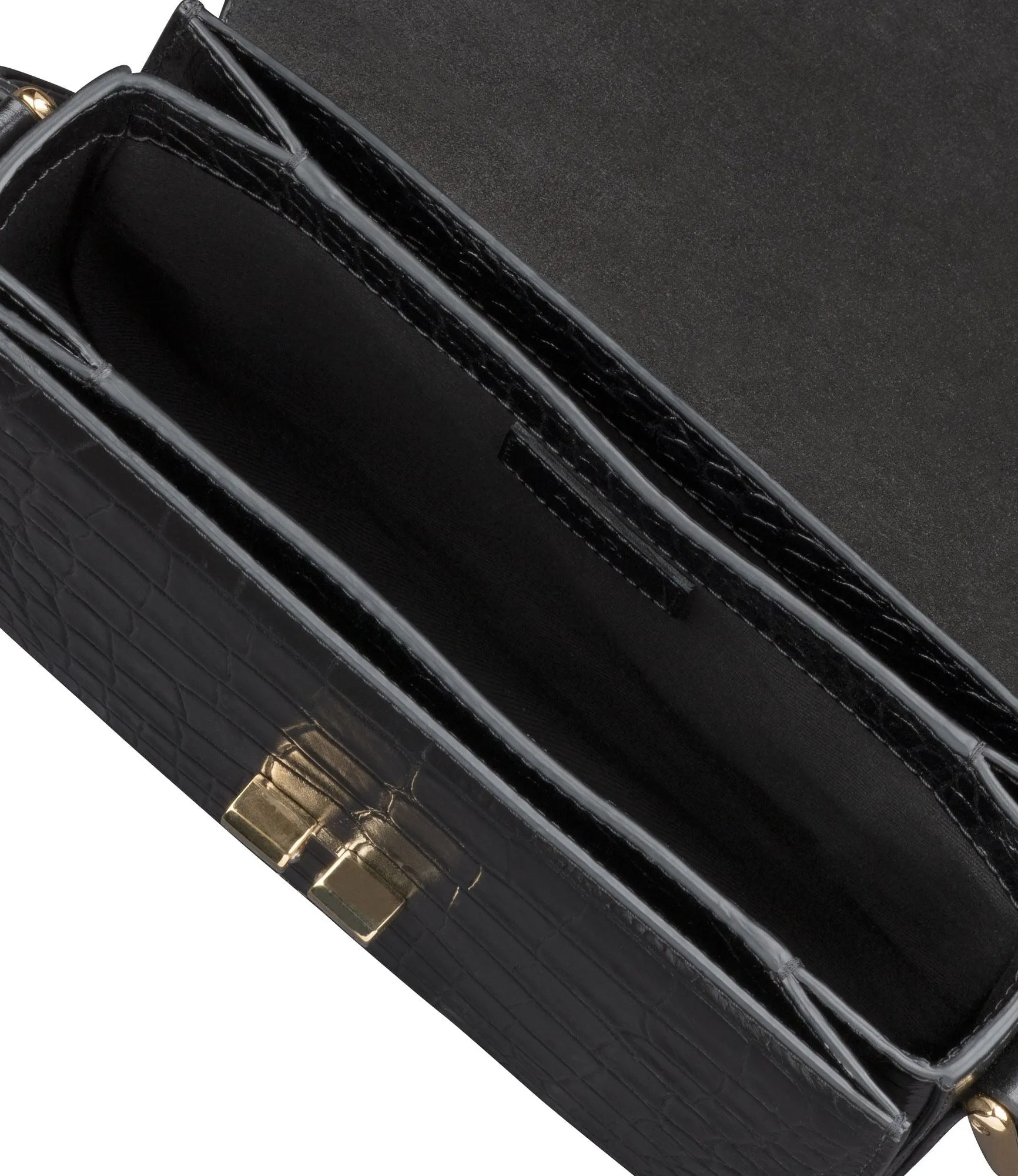 【A.P.C.】Grace Small Bag 亮面鱷魚紋 小肩包 sold by Blue Beach Denim product image thumbnail 5