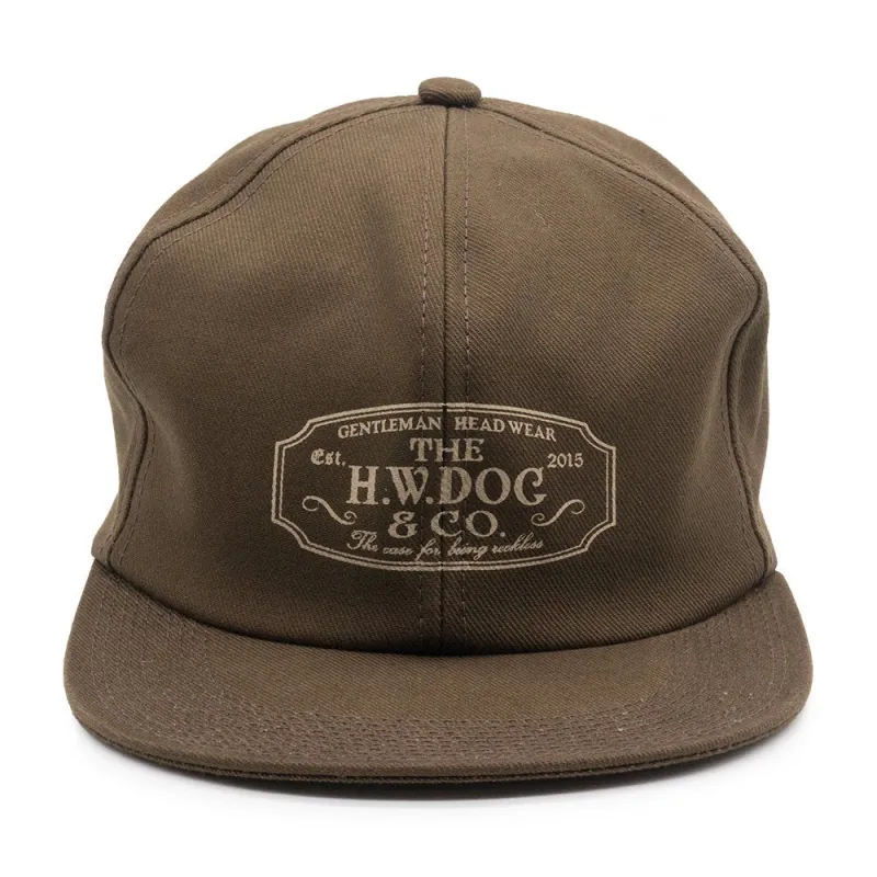 【H.W.Dog&Co.】D-00004 Trucker Cap Brown／70s卡車司機帽 咖啡色 made by H.W. Dog & Co