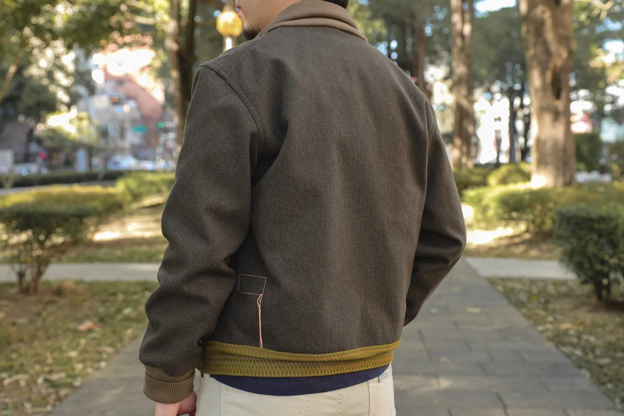 【Fortela】REGAN MA142 GRE A-1 義大利羊毛復古飛行外套 sold by Blue Beach Denim product image thumbnail 5