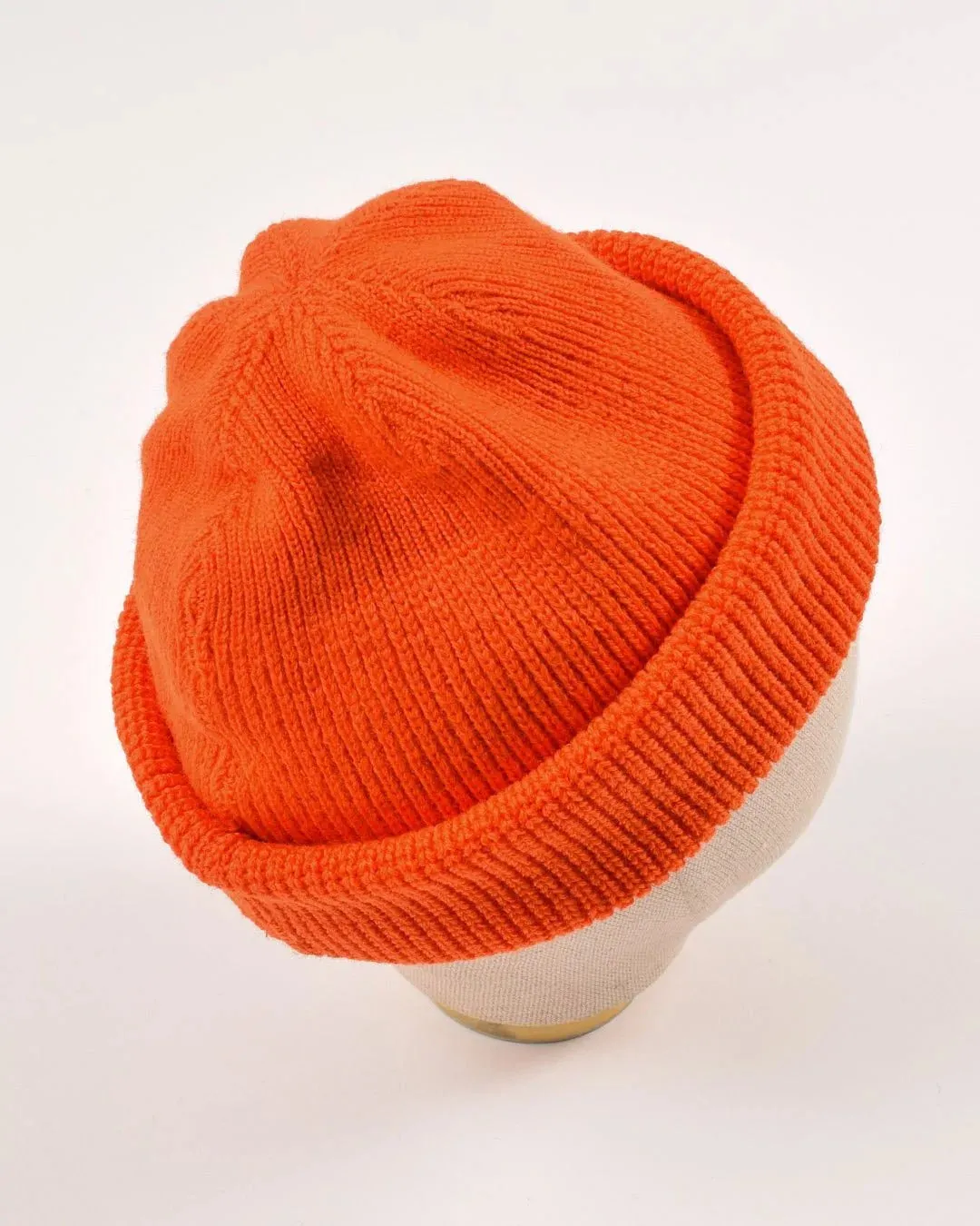 【Dehen 1920】Wool Knit Watch Cap - Safety Orange / 羊毛針織帽 sold by Blue Beach Denim product image thumbnail 4