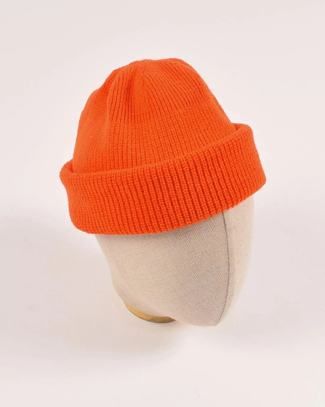 【Dehen 1920】Wool Knit Watch Cap - Safety Orange / 羊毛針織帽 sold by Blue Beach Denim product image thumbnail 3