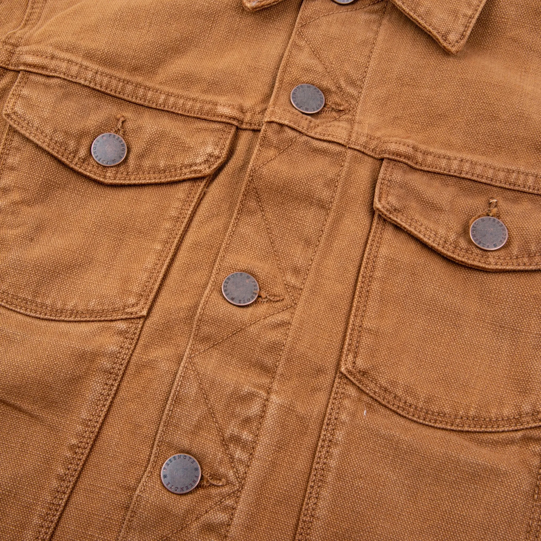 【Freenote】酵素水洗 帆布外套/14oz/Classic Denim Jacket sold by Blue Beach Denim product image thumbnail 3