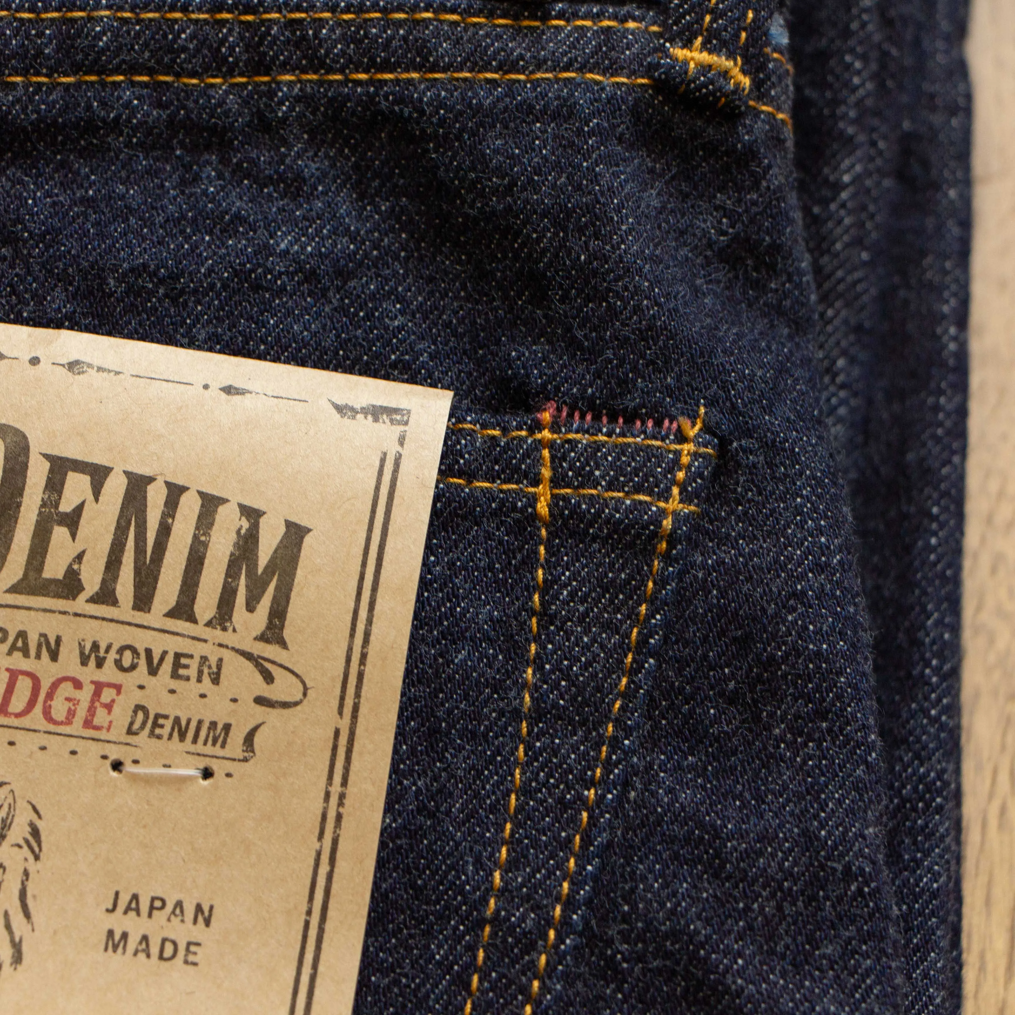 【ONI DENIM】L700 Ladies 14oz Selvedge Denim 女款深藍染經典直筒牛仔褲 sold by Blue Beach Denim product image thumbnail 3
