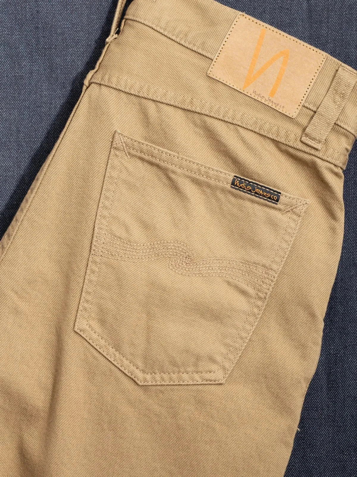 【Nudie Jeans】Lean Dean Everlion 不褪色卡其丹寧修身錐形牛仔褲 sold by Blue Beach Denim product image thumbnail 3