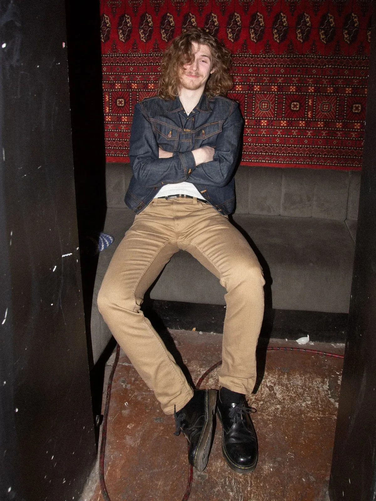【Nudie Jeans】Lean Dean Everlion 不褪色卡其丹寧修身錐形牛仔褲 sold by Blue Beach Denim product image thumbnail 2