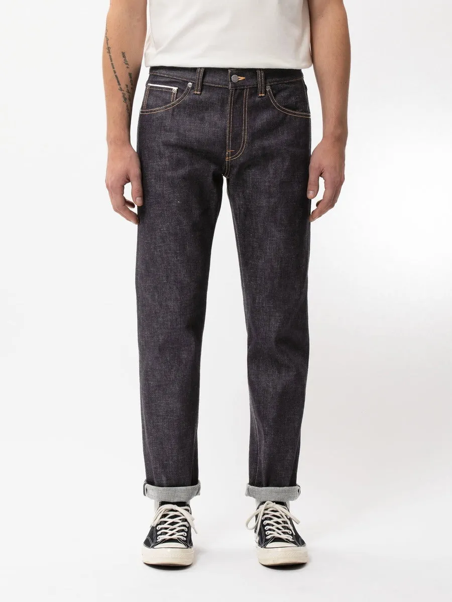 【Nudie Jeans】Gritty Jackson Dry Ace Selvage 14.2oz 限量王牌布邊復刻粉紅赤耳中腰直筒牛仔褲 sold by Blue Beach Denim product image thumbnail 3