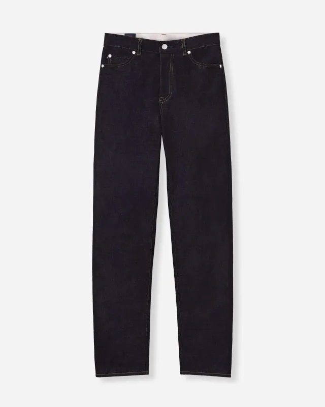 【MOMOTARO】#110 WOMENS 14.7oz STANDARD STRAIGHT 特濃藍染辛巴威棉標準直筒牛仔褲 made by Momotaro