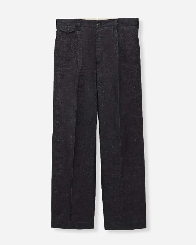 【MOMOTARO】DENIM TROUSERS 單摺原色丹寧直筒長褲 made by Momotaro