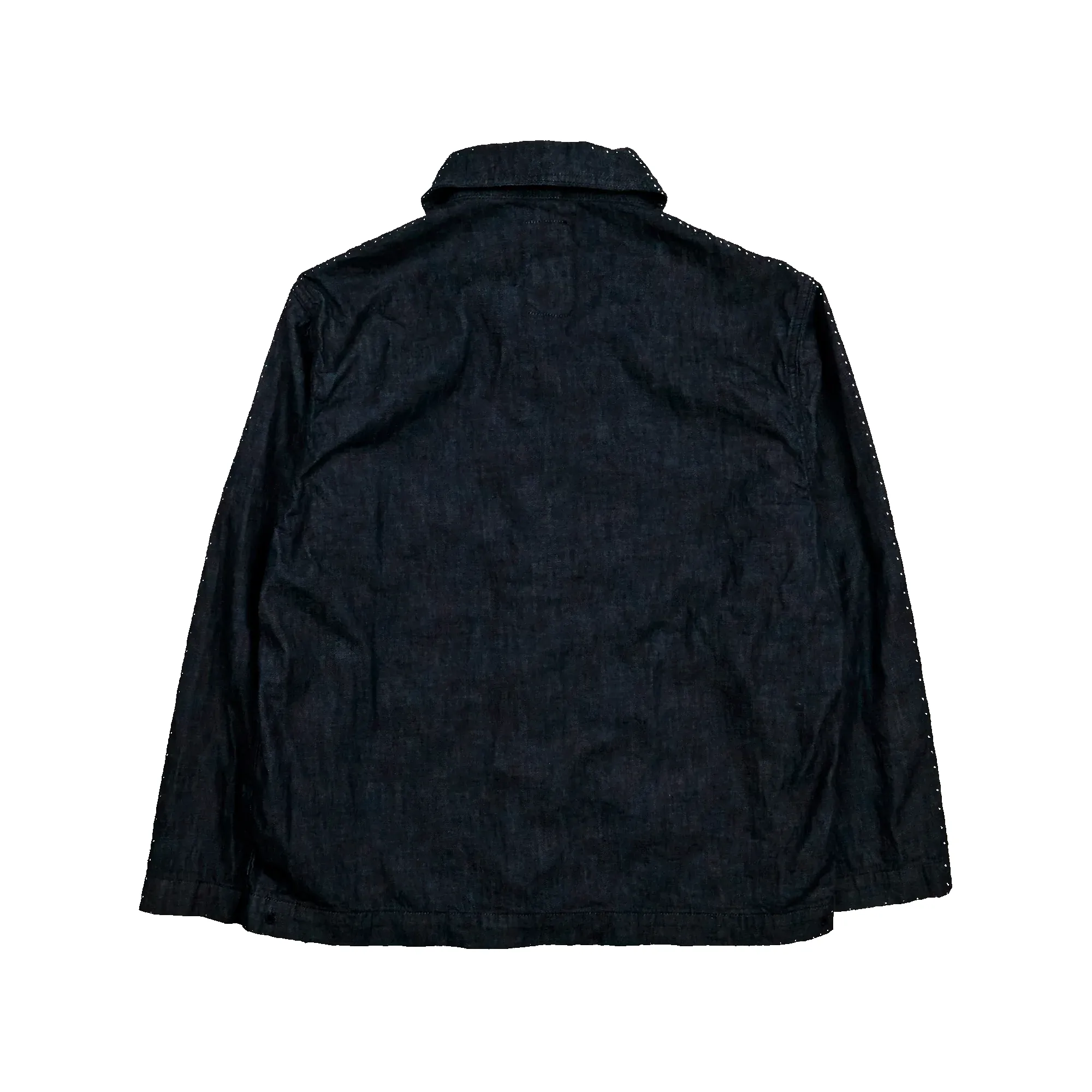 【Fullcount】2052-1 USN Shawl Collar Denim Coverall 辛巴威棉海軍8oz丹寧工裝外套 sold by Blue Beach Denim product image thumbnail 2
