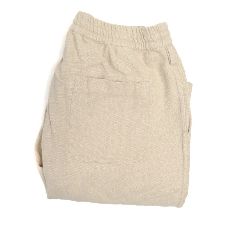Easy Pant Alabaster Cotton/Linen sold by Brooklyn Clothing Co.