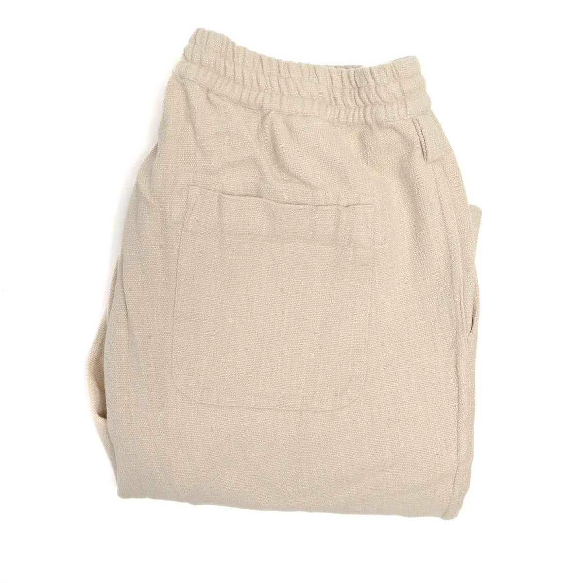 Easy Pant Alabaster Cotton/Linen sold by Brooklyn Clothing Co.