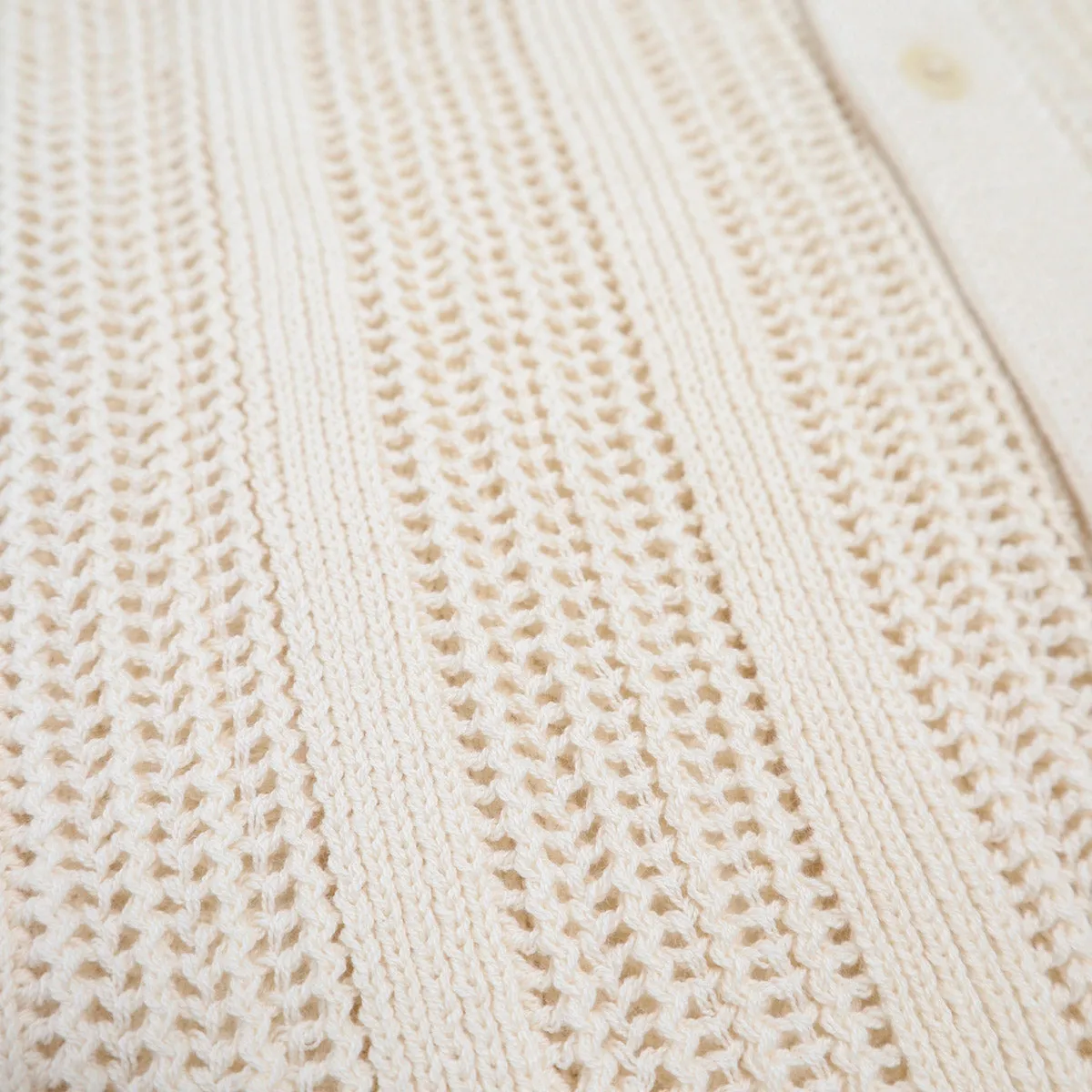 Short Sleeve Work Shirt Ecru Twill sold by Brooklyn Clothing Co. product image thumbnail 5