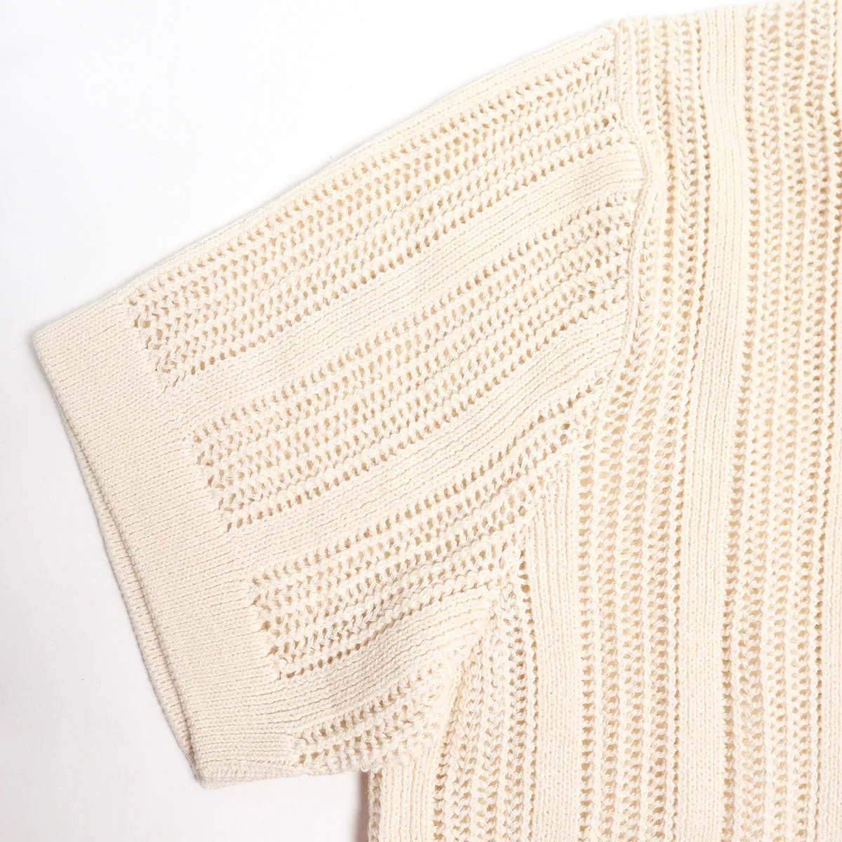 Short Sleeve Work Shirt Ecru Twill sold by Brooklyn Clothing Co. product image thumbnail 4