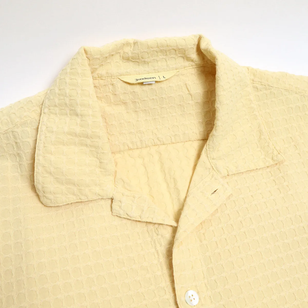 Resort Shirt Sunflower Geo Weave sold by Brooklyn Clothing Co. product image thumbnail 2