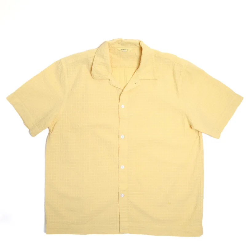 Resort Shirt Sunflower Geo Weave sold by Brooklyn Clothing Co.