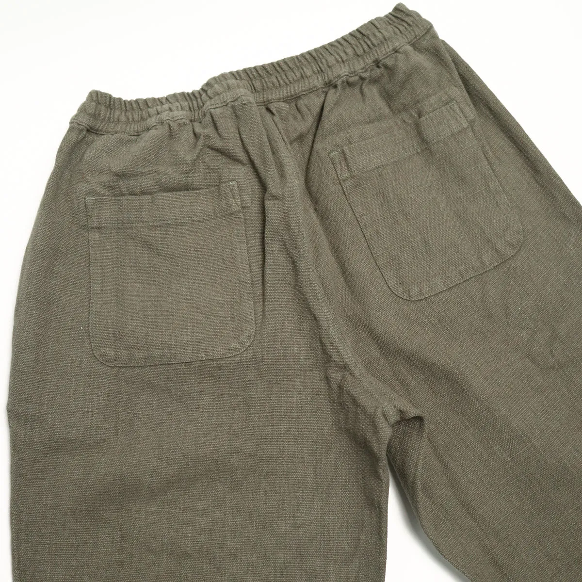 Easy Pant Olive Cotton/Linen sold by Brooklyn Clothing Co. product image thumbnail 4
