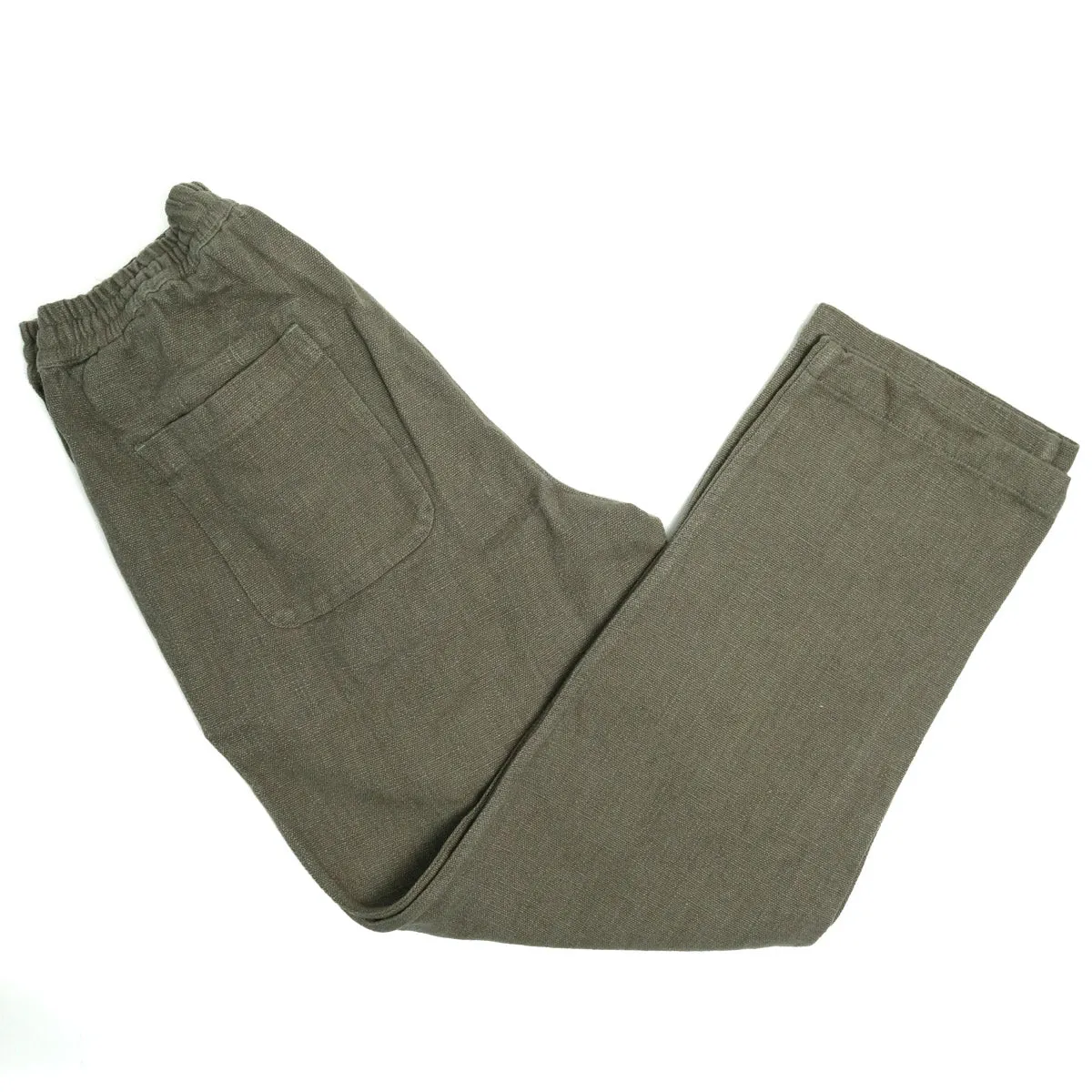 Easy Pant Olive Cotton/Linen sold by Brooklyn Clothing Co. product image thumbnail 2