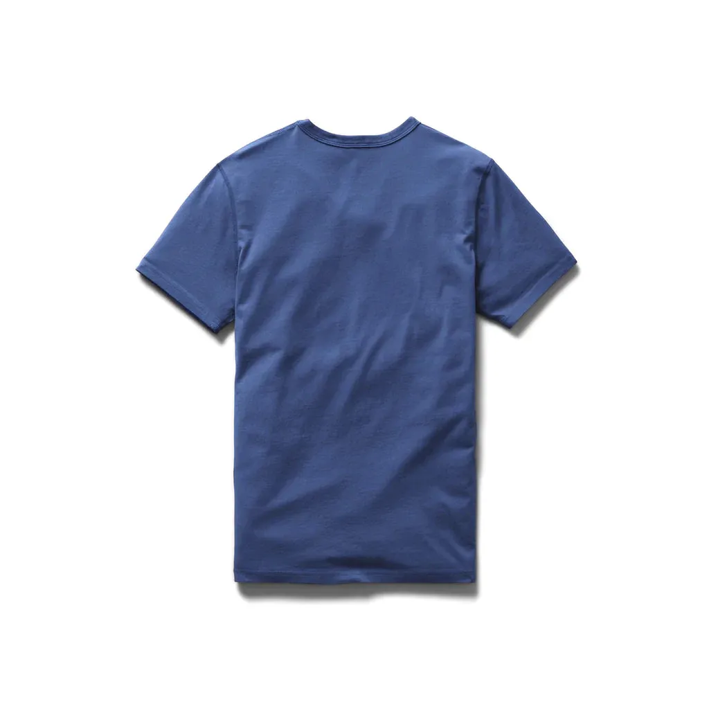 Lightweight Jersey T-Shirt Lapis sold by Brooklyn Clothing Co. product image thumbnail 2