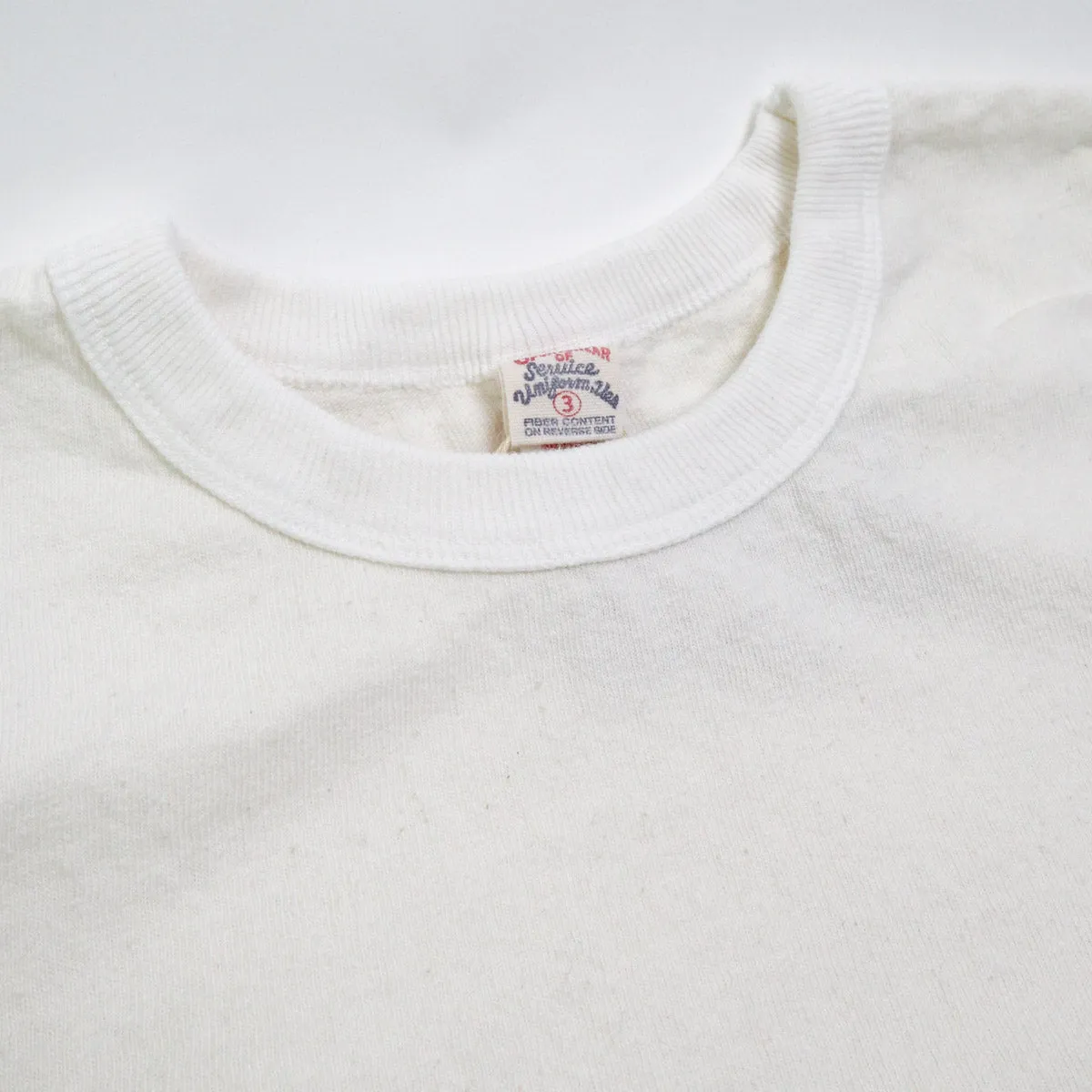 No.8 Slub Nep T-Shirt White sold by Brooklyn Clothing Co. product image thumbnail 3
