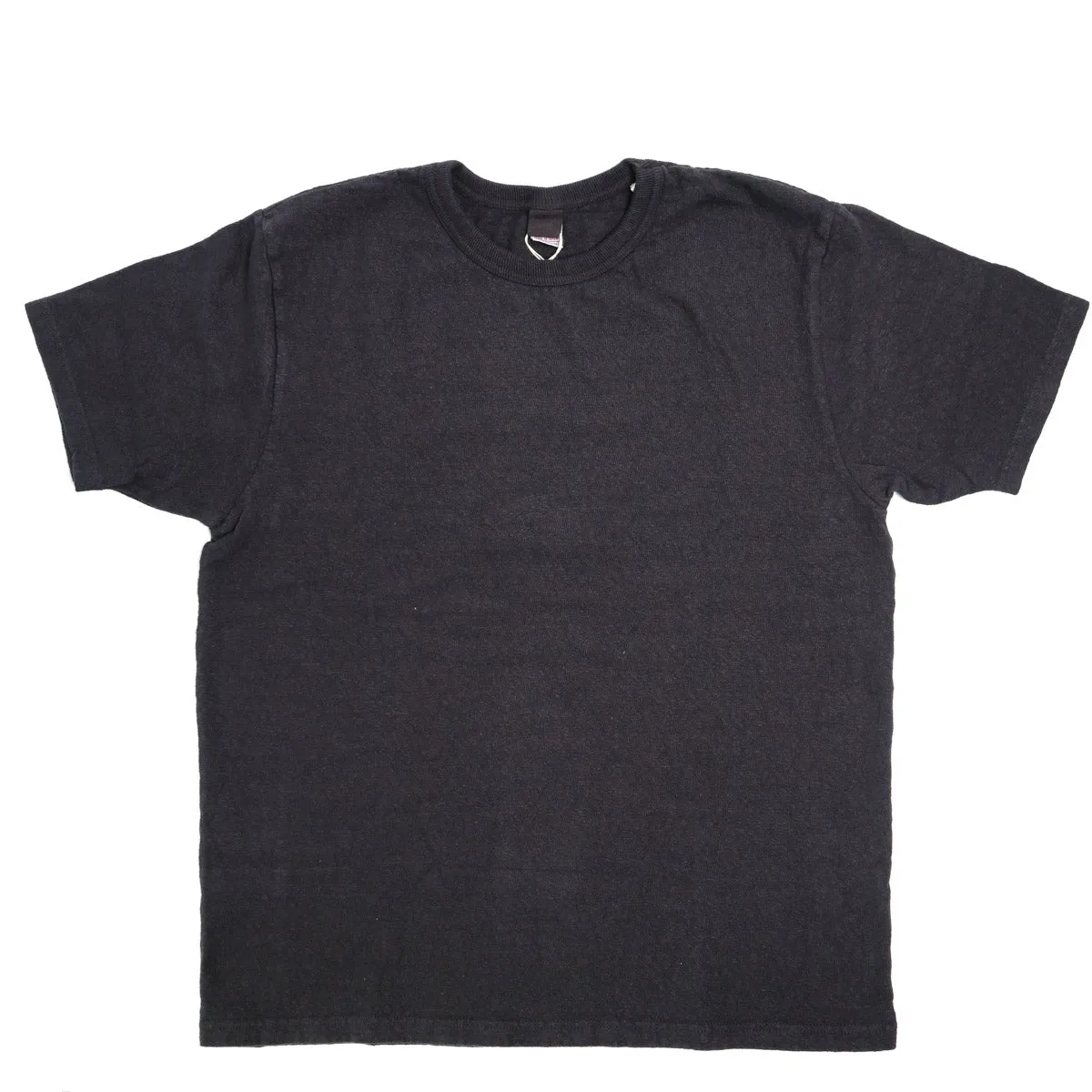 No.8 Slub Nep T-Shirt Black sold by Brooklyn Clothing Co.
