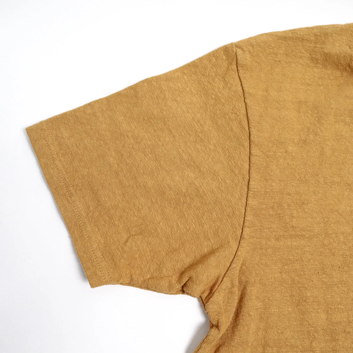 No.8 Slub Nep T-Shirt Yellow sold by Brooklyn Clothing Co. product image thumbnail 4