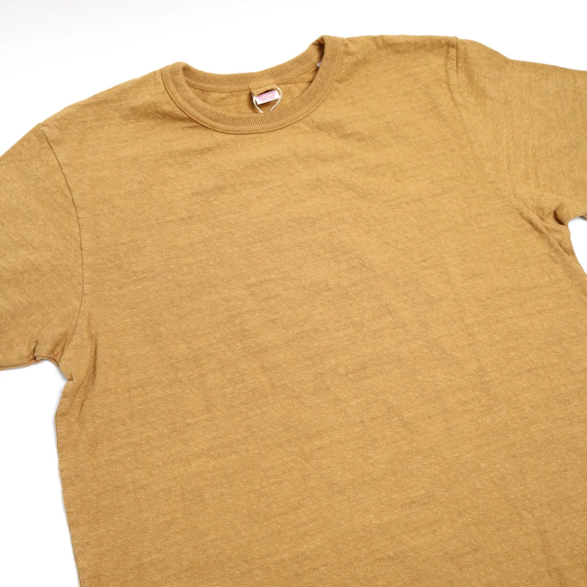 No.8 Slub Nep T-Shirt Yellow sold by Brooklyn Clothing Co. product image thumbnail 3