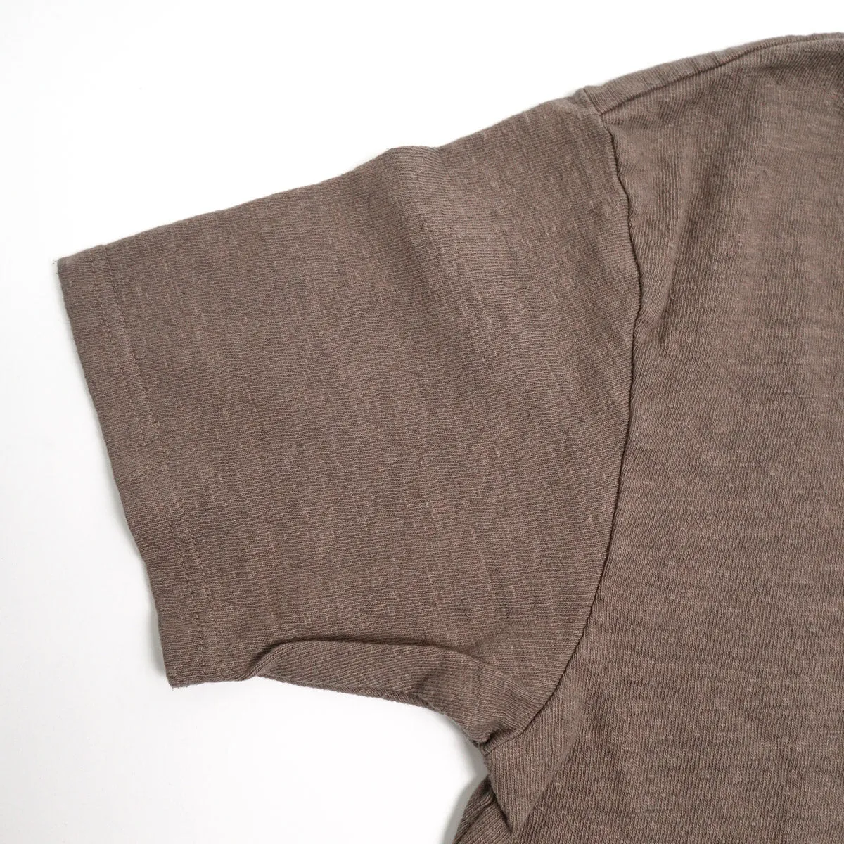 No.8 Slub Nep T-Shirt Coffee sold by Brooklyn Clothing Co. product image thumbnail 4