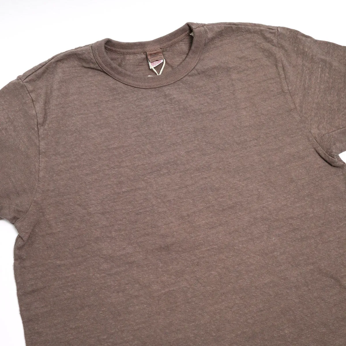 No.8 Slub Nep T-Shirt Coffee sold by Brooklyn Clothing Co. product image thumbnail 3