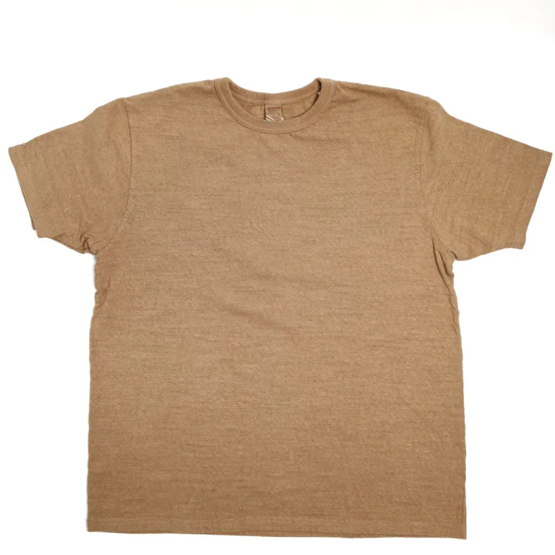 No.8 Slub Nep T-Shirt Camel sold by Brooklyn Clothing Co.