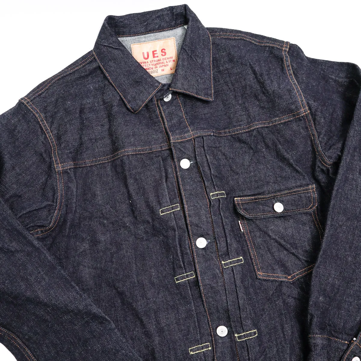 W901-Z 17oz Selvedge Denim Type I Denim Jacket sold by Brooklyn Clothing Co. product image thumbnail 3
