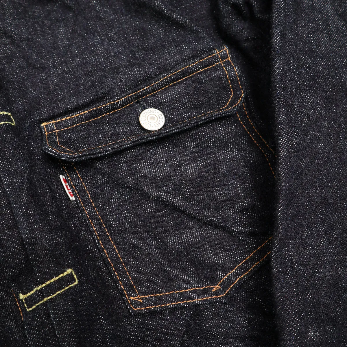W901-Z 17oz Selvedge Denim Type I Denim Jacket sold by Brooklyn Clothing Co. product image thumbnail 4