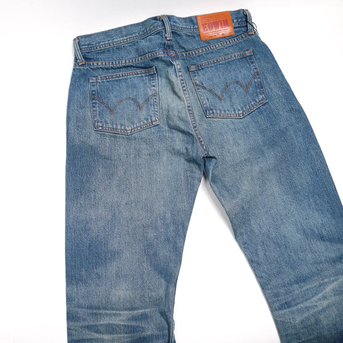 AKT33 13.5oz Japanese Selvedge Denim Spring Rinse 90 Regular Taper sold by Brooklyn Clothing Co. product image thumbnail 4