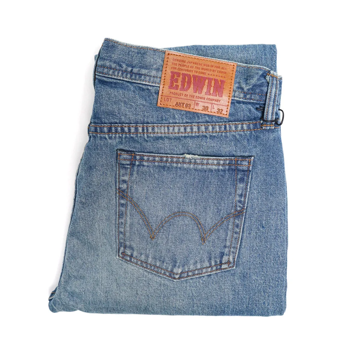 AKT03 13.5oz Japanese Selvedge Denim Osuga Summer Regular Straight sold by Brooklyn Clothing Co.