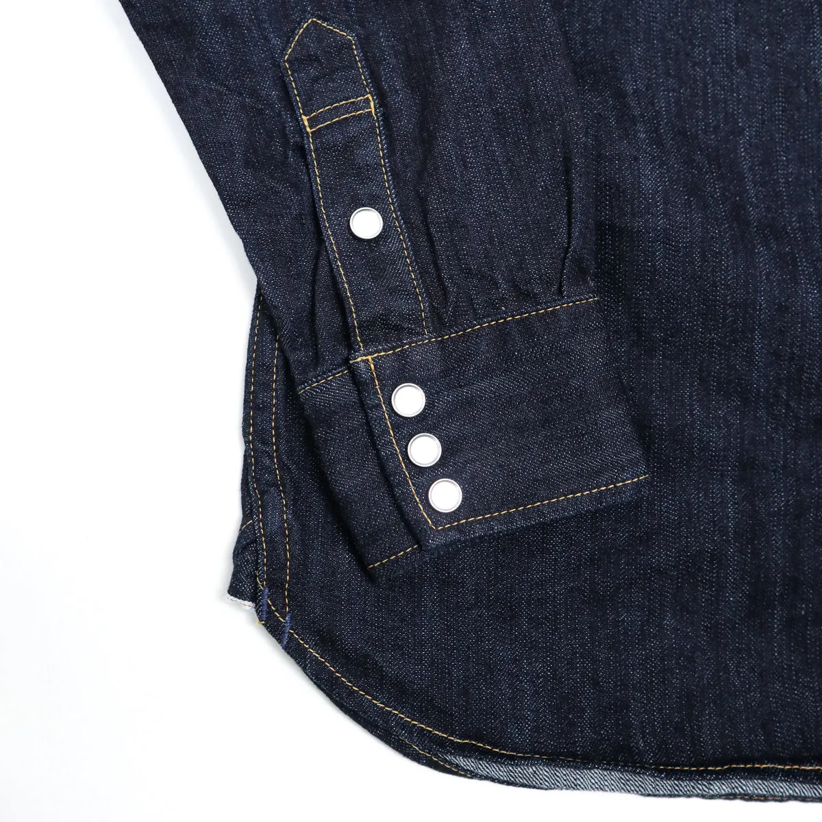 FN-SDW-001L 10oz Denim Western Shirt sold by Brooklyn Clothing Co. product image thumbnail 5