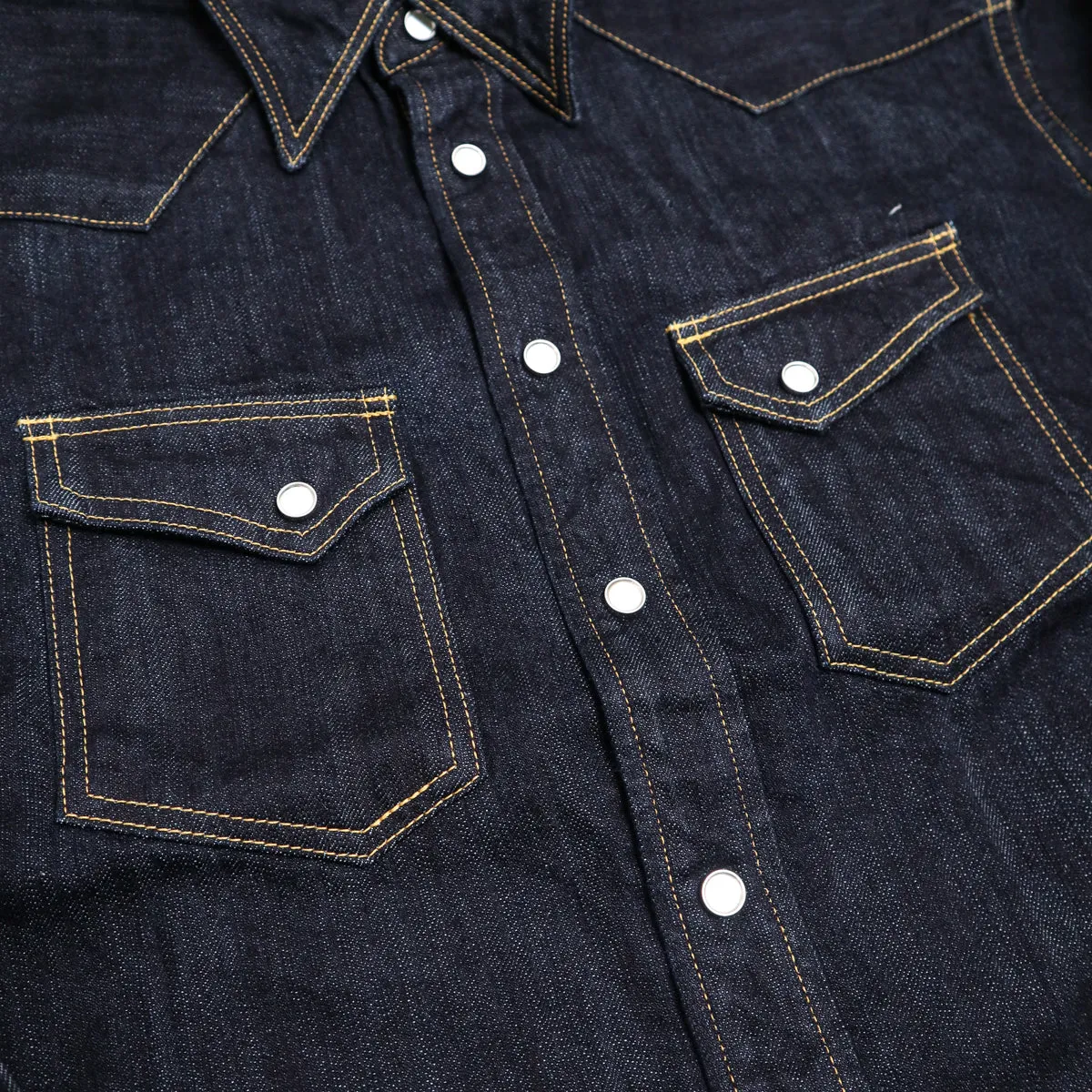 FN-SDW-001L 10oz Denim Western Shirt sold by Brooklyn Clothing Co. product image thumbnail 4