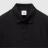 Tech Pique Playoff Polo Black sold by Brooklyn Clothing Co.