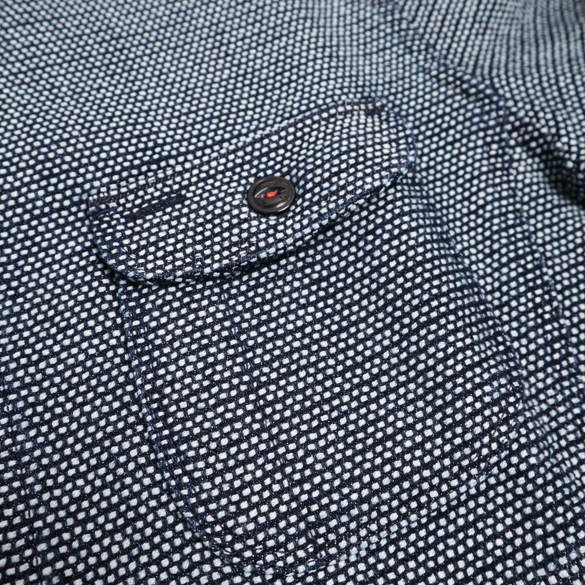 The Anvil Birds Eye Sashiko Dark Indigo sold by Brooklyn Clothing Co. product image thumbnail 5