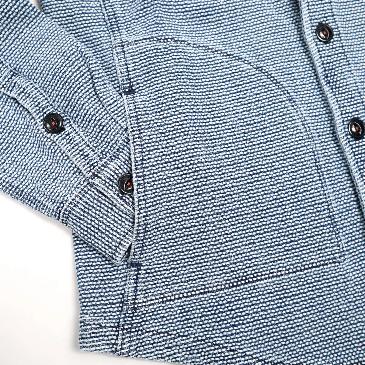 The Anvil Birds Eye Sashiko Light Indigo sold by Brooklyn Clothing Co. product image thumbnail 4