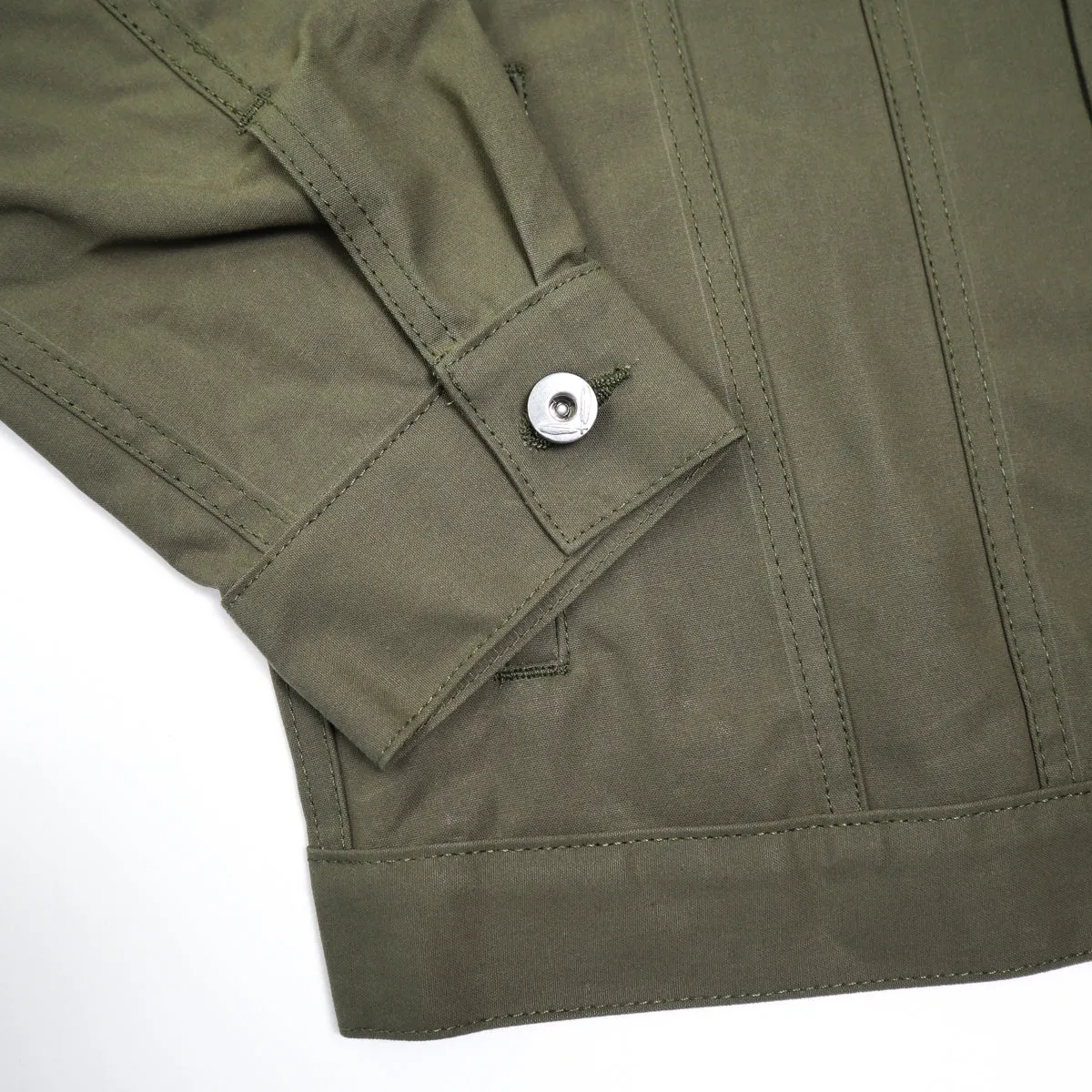 Cruiser Jacket Dry Wax Canvas Olive sold by Brooklyn Clothing Co. product image thumbnail 5