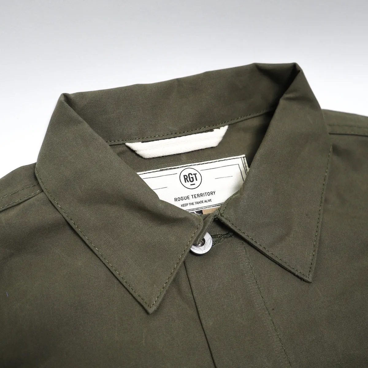 Cruiser Jacket Dry Wax Canvas Olive sold by Brooklyn Clothing Co. product image thumbnail 2