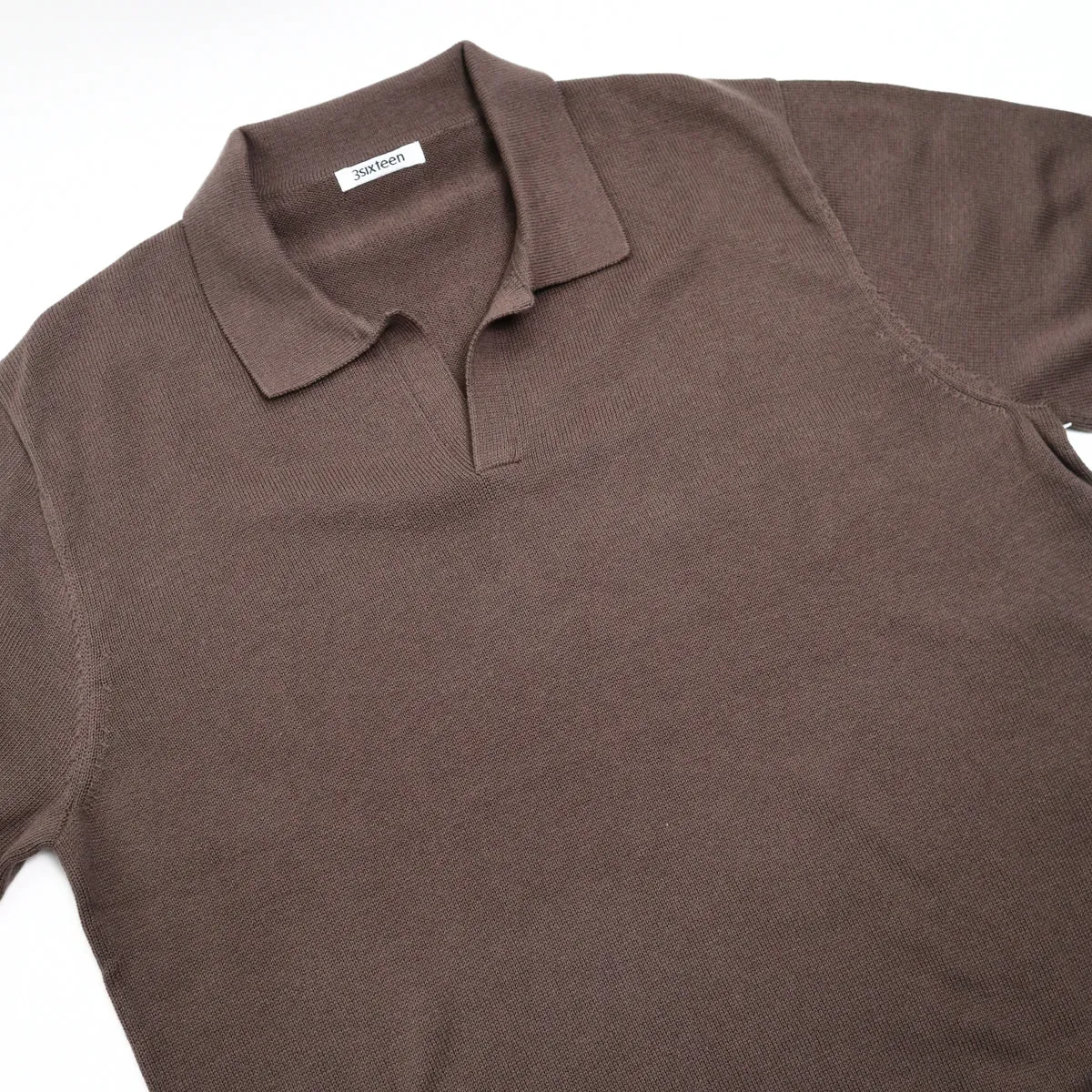 Knit Polo Earth Pima Cotton sold by Brooklyn Clothing Co. product image thumbnail 4