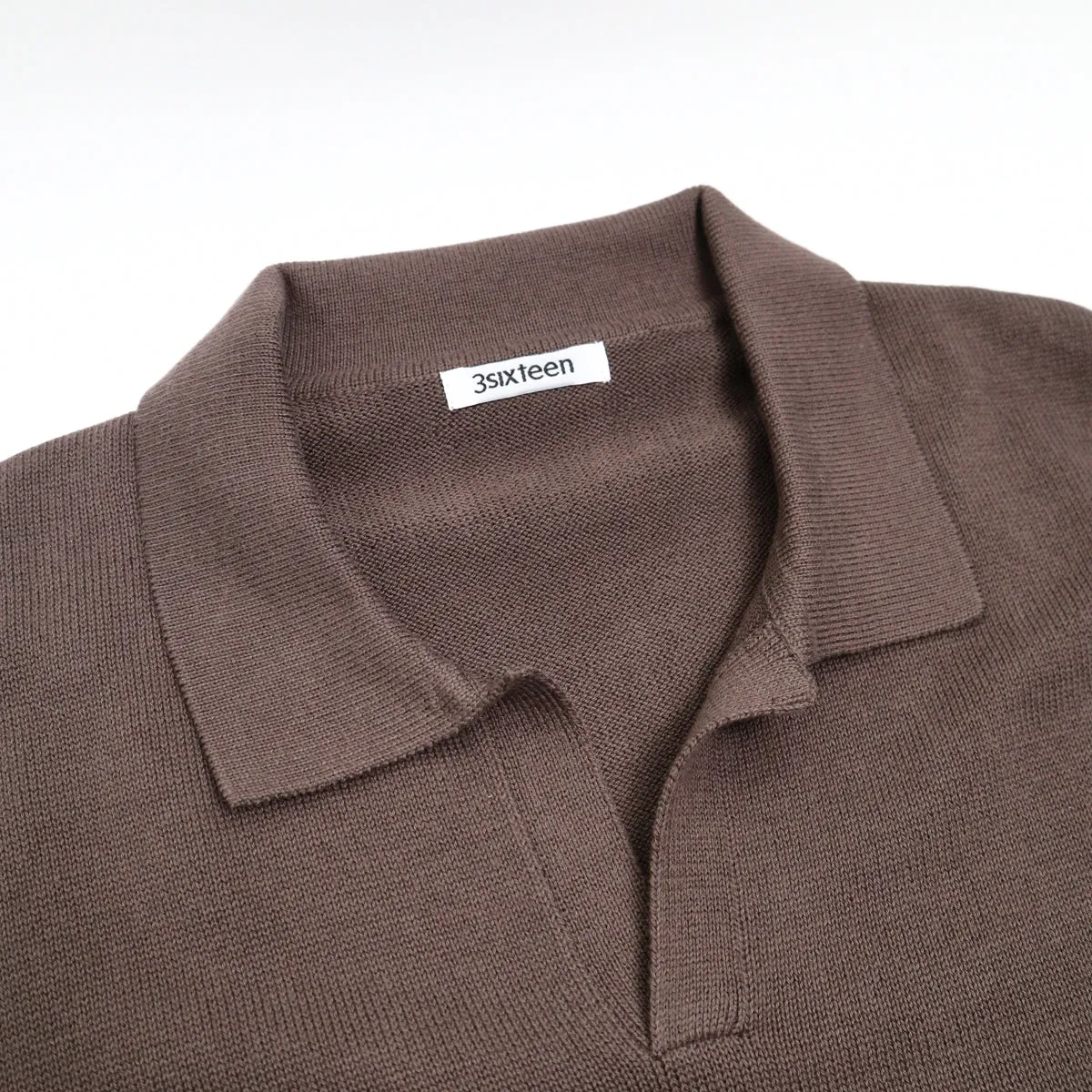 Knit Polo Earth Pima Cotton sold by Brooklyn Clothing Co. product image thumbnail 2