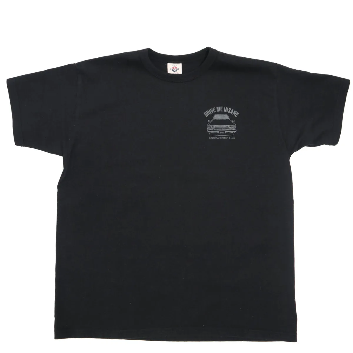 SMT25-101L "HAKO-SKA" Heavyweight Tee Black sold by Brooklyn Clothing Co.